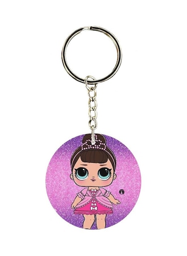 Cartoon Printed Keychain
