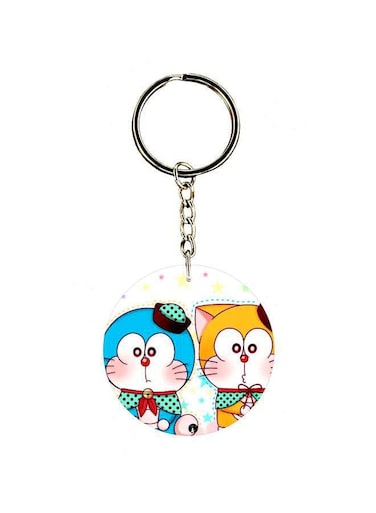 Doremon Printed Keychain