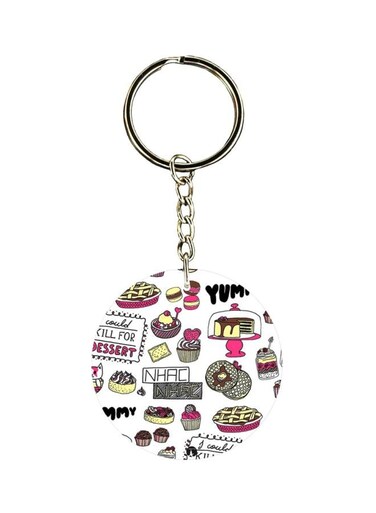 Food Printed Keychain