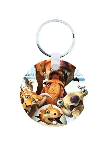 Ice Age Wooden Keychain