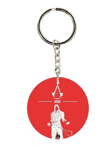 Assassin's Creed Double Side Printed Keychain