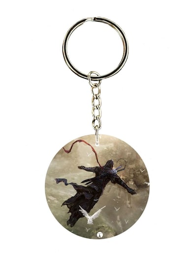 Assassins Creed Double Side Printed Keychain