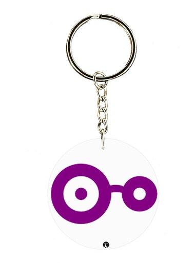 Anime Digimon Double Side Printed Keychain