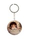 Doll Printed Plastic Keychain