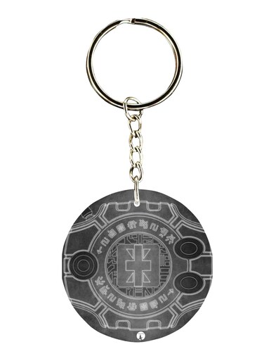 Double Sided Digimon Printed Keychain