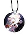 Sonic Printed Car Mirror Pendant