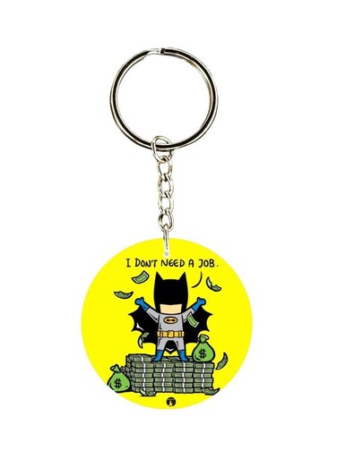 Batman Printed Keychain