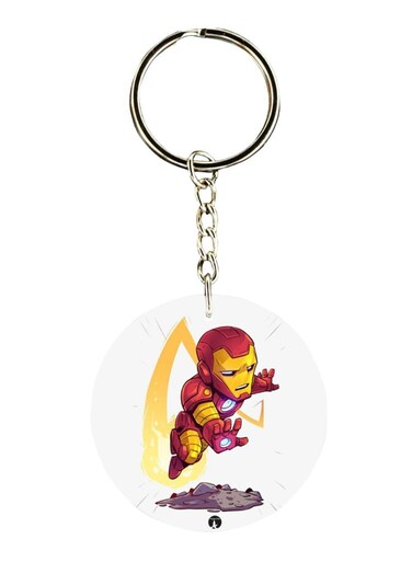 Iron Man Printed Keychain