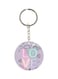 Love Printed Double Sided Keychain