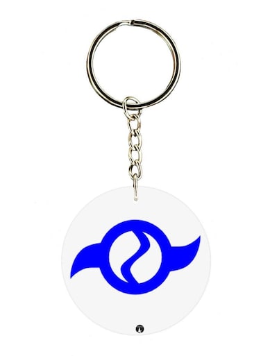 Anime Digimon Printed Keychain