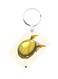 Anime Digimon Printed Keychain Yellow