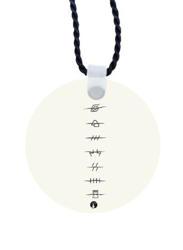 Naruto Printed Car Mirror Pendant