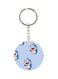 Double Sided Doraemon Printed Keychain