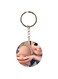 Cartoon Themed Single Sided Keychain