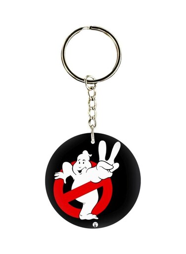 Double Sided Cartoon Printed Keychain