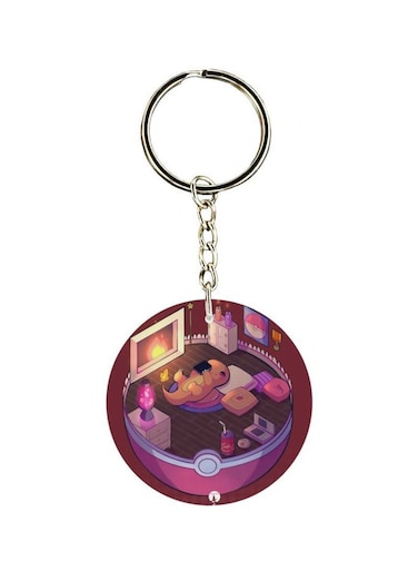 Printed Dual Sided Keychain
