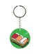 Cartoon Themed Single Sided Keychain