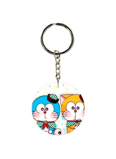 Doremon Printed Keychain