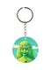 Animated Girl Printed Keychain