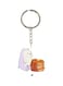 Bear Printed Dual Sided Keychain