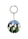 Flowers Printed Keychain