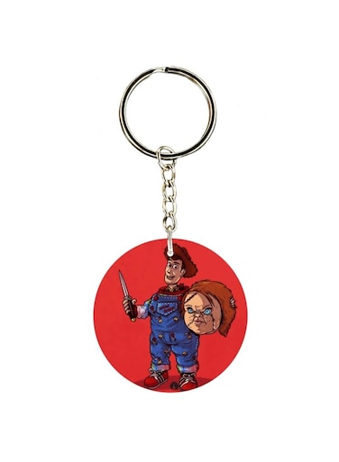 Cartoon Printed Keychain
