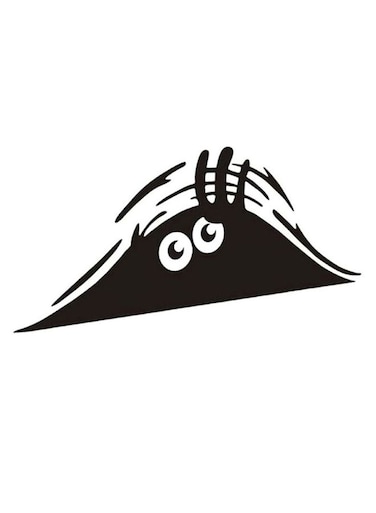 Peeking Monster Style Waterproof Car Sticker