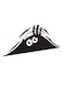 Peeking Monster Style Waterproof Car Sticker