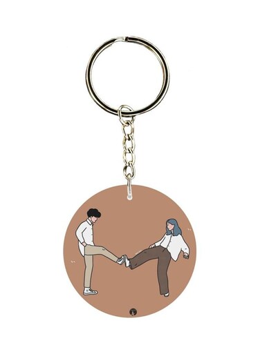 Character Printed Keychain