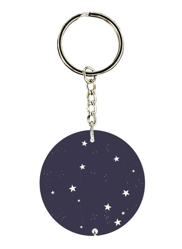 Star Printed Keychain