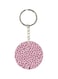 Heart Printed Single Sided Keychain
