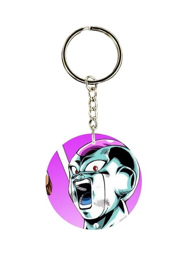 Anime Printed Double-Sided Keychain