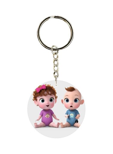 Doll Printed Key Chain