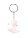 One Sided Girl Printed Keychain