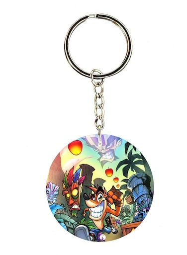 Keychain Of The Video Game Crash ( 2 Sides)