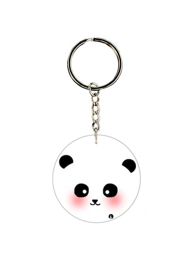 Panda Printed Keychain