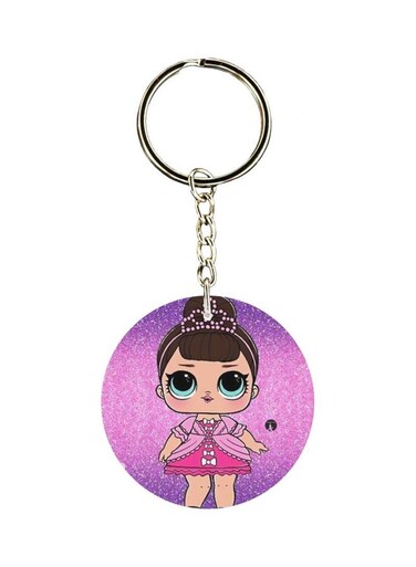 Cartoon Printed Keychain