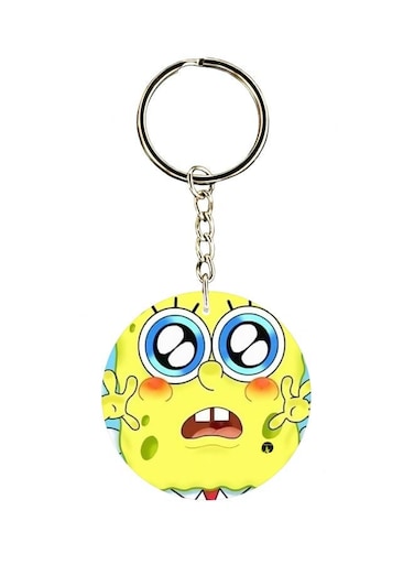 Printed Single Sided Keychain