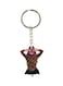 Cartoon Girl Printed Double Sided Keychain
