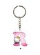 Initial R Designed Dual Sided Keychain