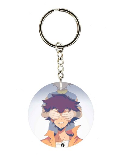 The Anime Digimon Double Side Printed Keychain