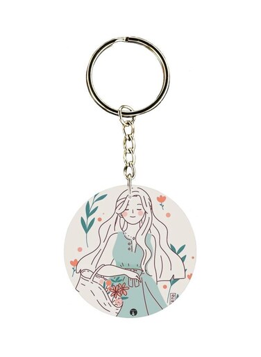 Character Printed Keychain