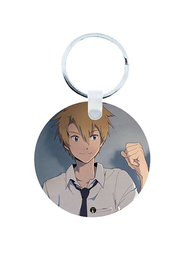 Digimon Anime Wooden Keychain