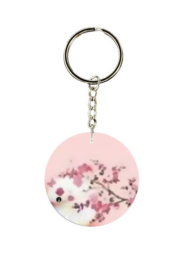 Printed Plastic Keychain