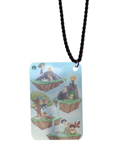 Digimon Printed Car Mirror Pendant