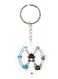 The Anime Digimon Double Side Printed Keychain