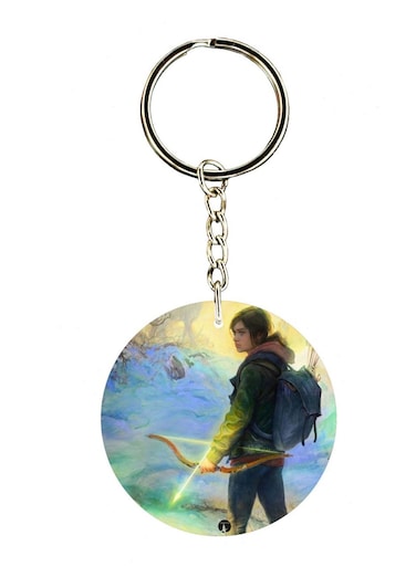 Last Of Us Double Side Printed Keychain