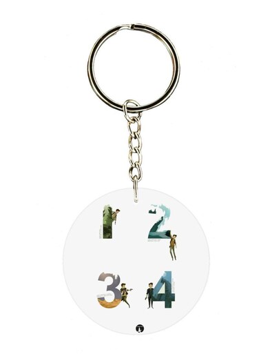 The Uncharted Double Side Printed Keychain