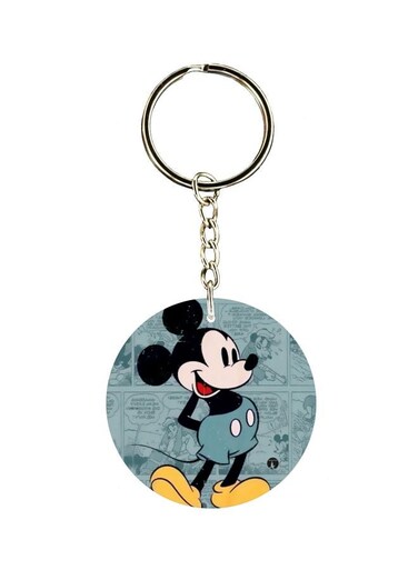 Mickey Mouse Printed Keychain