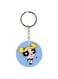 Cartoon Girl Printed Keychain